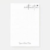 Schönes Soul personalisieren Notizen (Vorderseite)