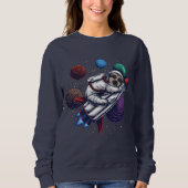 Schönes Space Sloth Sweatshirt (Vorderseite)