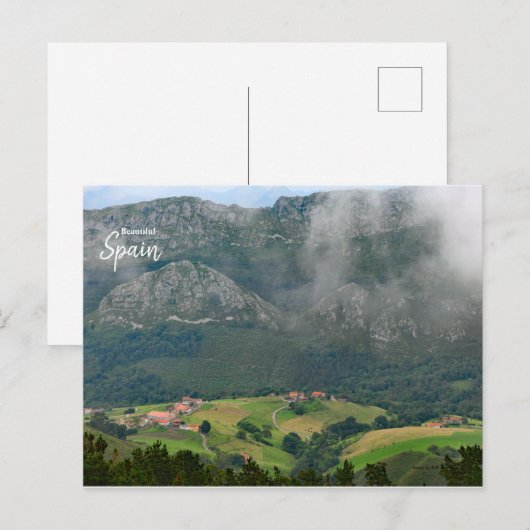 Schönes Spanien Postkarte (Vorne/Hinten)