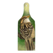Schönes Sparrow-Schneidboard Schneidebrett (Vorderseite)