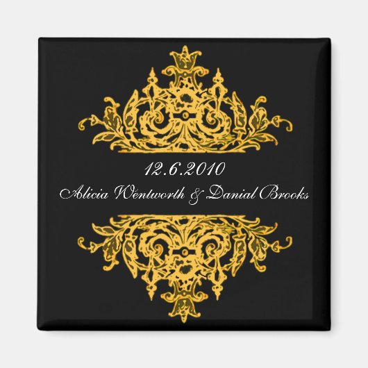 Schönes Speichern des Datumsfensters Magnet (Vorne)