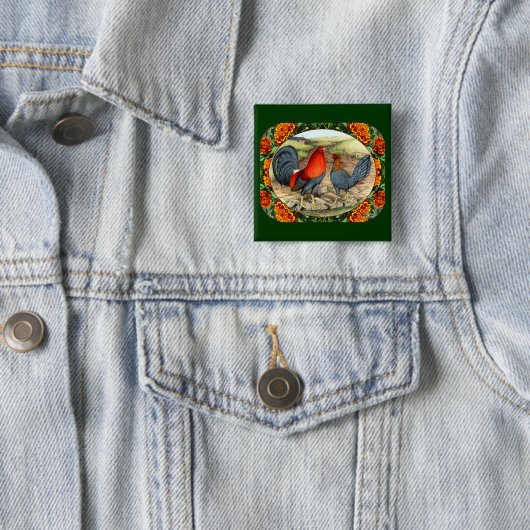 Schönes Spielgezäunt Button (Beispiel)