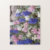 Schönes Spring Hyacinths Jigsaw Puzzle (Vertikal)