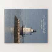 Schönes Spring Point Leuchtturm Jigsaw Puzzle (Horizontal)