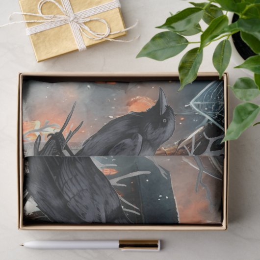 Schönes Spuk Halloween-Dekoupage Seidenpapier (Geschenk)