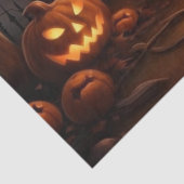 Schönes Spuk Halloween-Dekoupage Seidenpapier (Detail)