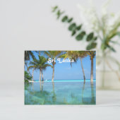 Schönes Sri Lanka Postkarte (Stehend Vorderseite)