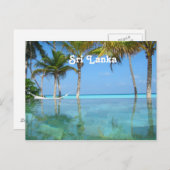 Schönes Sri Lanka Postkarte (Vorne/Hinten)