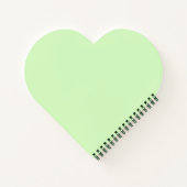 Schönes St. Patrick's Day Heart Notizbuch (Rückseite)
