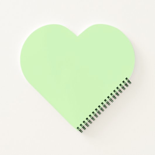 Schönes St. Patrick's Day Heart Notizbuch (Rückseite)