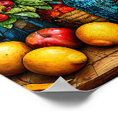 Schönes Stillleben Poster (Ecke)