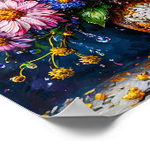 Schönes Stillleben Poster (Ecke)