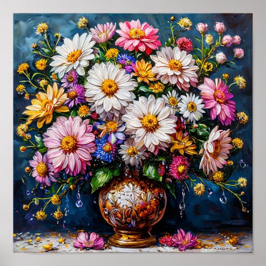 Schönes Stillleben Poster (Vorne)