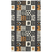 Schönes, stilvolles afrikanisches Schmucktuch Tischdecke (Vorderseite)