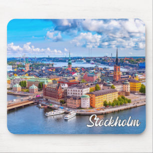 Schönes Stockholm, Schweden Mousepad