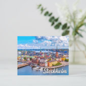 Schönes Stockholm, Schweden Postkarte (Stehend Vorderseite)