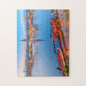 Schönes Stockholm, Schweden Puzzle (Vertikal)