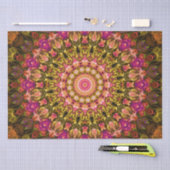 schönes Stoffteppichmuster Seidenpapier (Handwerk)