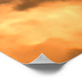 Schönes Storm Cloud Nature Sky Foto Poster (Ecke)