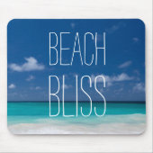 Schönes Strand-Glück Mousepad (Vorne)