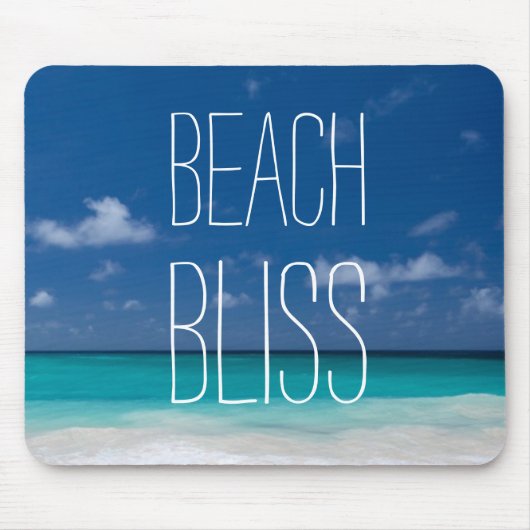 Schönes Strand-Glück Mousepad (Vorne)