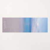 Schönes Strandmeer Personalisiert Yogamatte (Vorderseite (Horizontal))