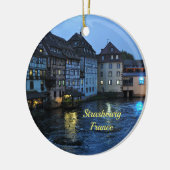 Schönes Straßburg, Frankreich Keramikornament (Links)