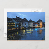 Schönes Straßburg, Frankreich Postkarte (Vorne/Hinten)