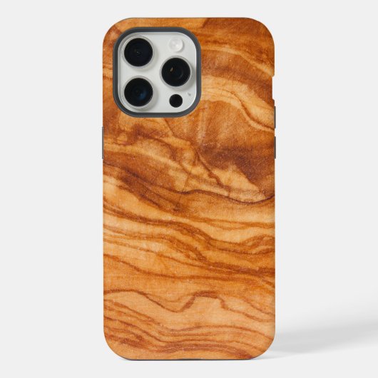 Schönes Stück Holz iPhone Hülle (Rückseite)