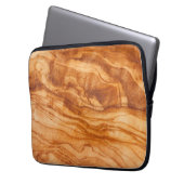 Schönes Stück Holz Laptopschutzhülle (Vorderseite Links)