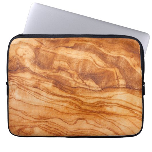 Schönes Stück Holz Laptopschutzhülle (Vorderseite)