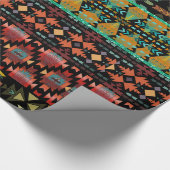 Schönes südwestliches Aussehen Geschenkpapier (Ecke)