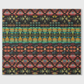 Schönes südwestliches Aussehen Geschenkpapier (Flach)