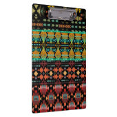 Schönes südwestliches Quilt Muster Klemmbrett (Rechts)