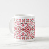 Schönes südwestliches Strick-Muster Kaffeetasse (Vorderseite Links)