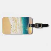 Schönes Summer Beach Sunset Foto Gepäckanhänger (Vorderseite horizontal)