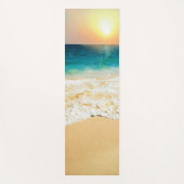 Schönes Summer Beach Sunset Foto Yogamatte (Vorderseite)