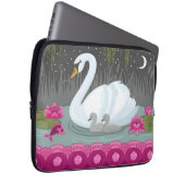 Schönes Swan Laptop Sleeve (Vorne Rechts)