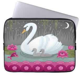Schönes Swan Laptop Sleeve