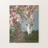 Schönes Swan Nature Foto Puzzle (Vertikal)