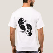 Schönes T-Shirt mit Kunst (Rückseite)