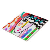 Schönes, tagsüber Abstraktes digitales Bild Fliese (Seite)