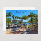 Schönes Tampa, Florida Postkarte (Vorne/Hinten)