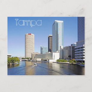 Schönes Tampa, Florida Postkarte