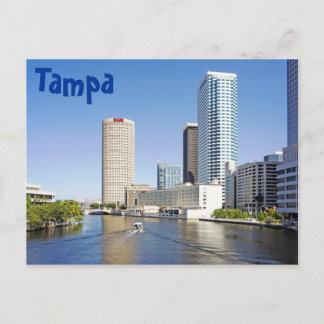 Schönes Tampa, Florida Postkarte