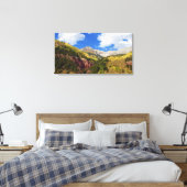 Schönes Telluride im Goldenen Herbst Leinwanddruck (Insitu (Schlafzimmer))