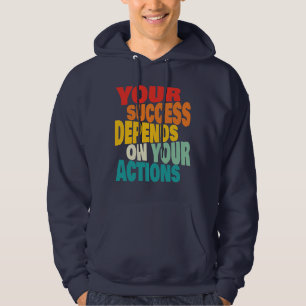 Schönes Text Motivationszitate T-Shirt Hoodie
