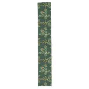 Schönes Textilmuster, William Morris Großer Tischläufer