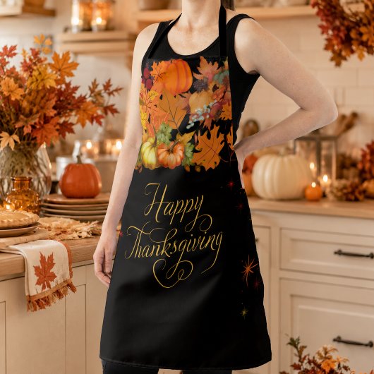 Schönes Thanksgiving-Herbst-Ernte-Schürze Schürze