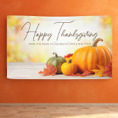 Schönes Thanksgiving-Thanksgiving-individualisierb Banner